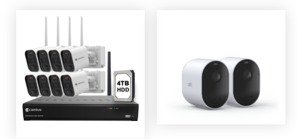 Camius 4K Wireless NVR Camera System vs. Arlo Pro 5S: A Comprehensive Comparison